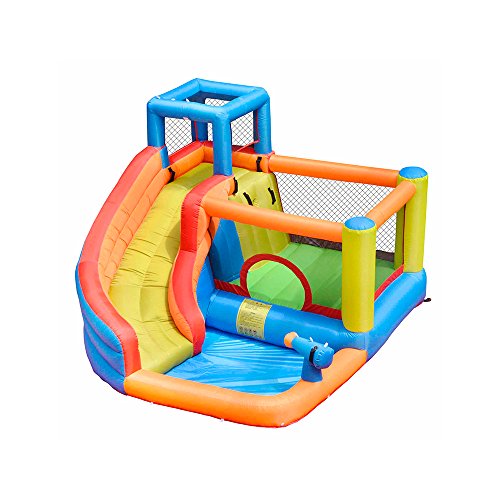 Inflatable Bounce Slide House Jumper Water Slide Park Combo for Kids Outdoor Party with Air Blower